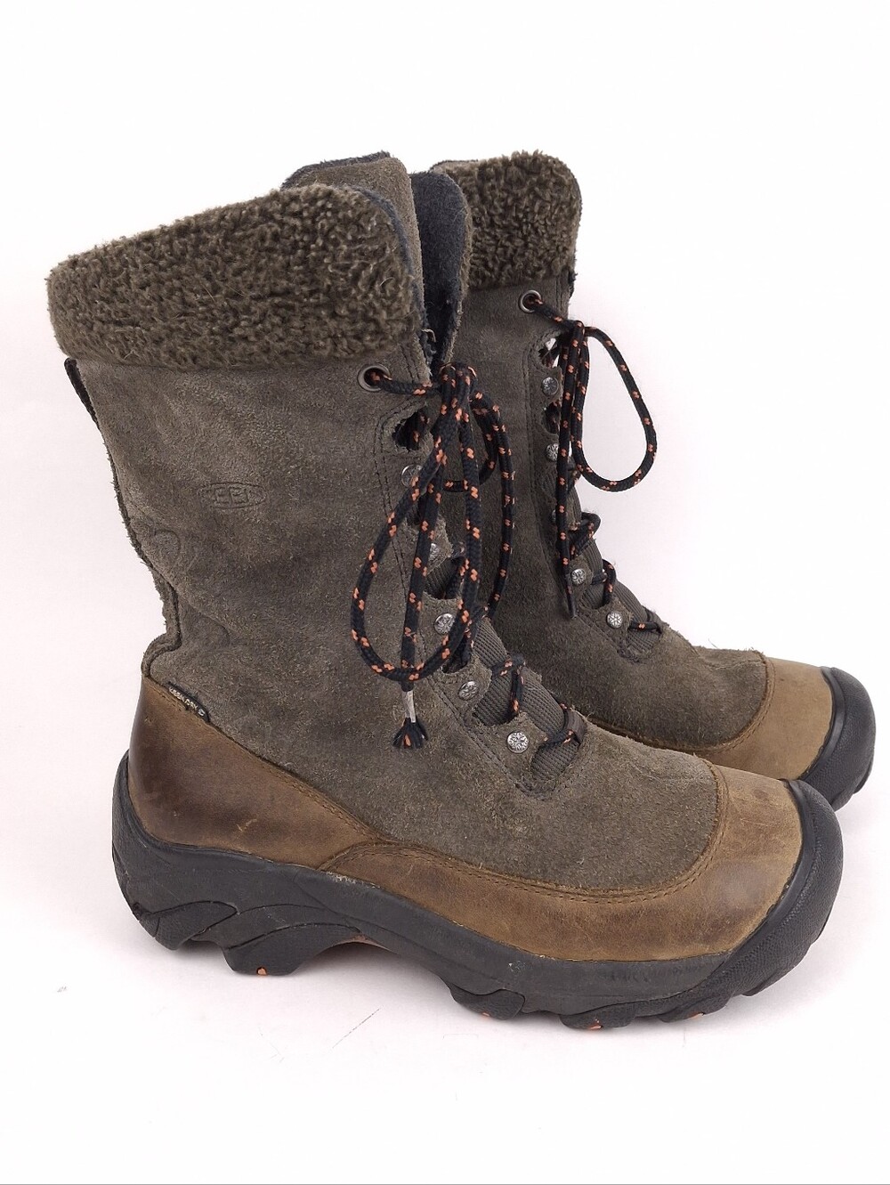 Keen Hoodoo II winter boots leather insulated waterproof outdoor hiking brown